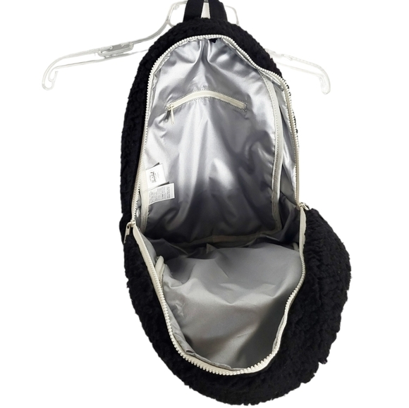 HERSCHEL Black Fleece Small Grove Backpack NWT - Picture 5 of 9